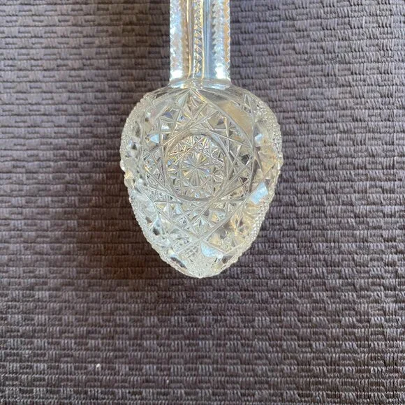 Antique Knife Rest, cut glass - Picture 6 of 6